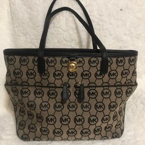 Michael Kors kempton MK logo handbag purse tote